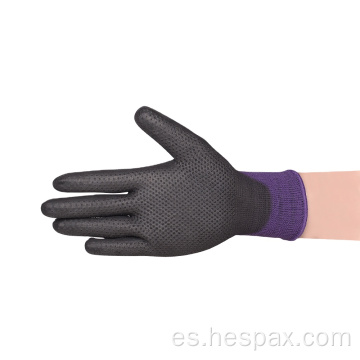 Guantes de mano de obra de mano de nitrilo nylon nylon nitrilo